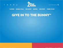 Tablet Screenshot of bluebunny.com